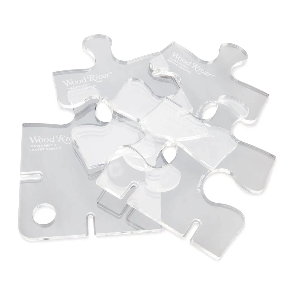 Puzzle Router Template Set – 4 Piece