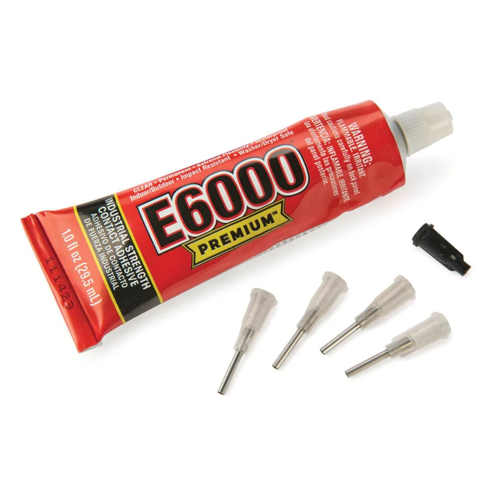 E6000 Premium Clear Adhesive with Precision Tips - 1 oz - Image 1