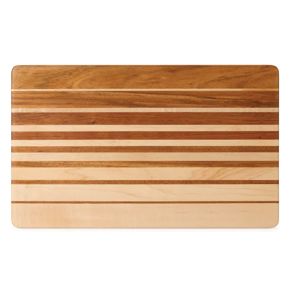 Gradient Cutting Board Kit - 3/4" x 9-1/2" x 16" - Jatoba and Maple - Image 2