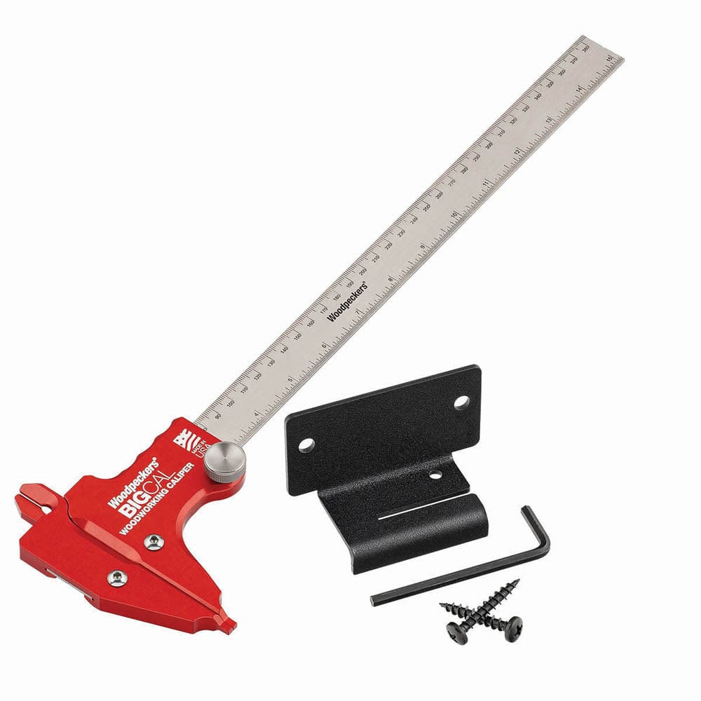 BigCal Woodworking Caliper Deluxe Set – 12″