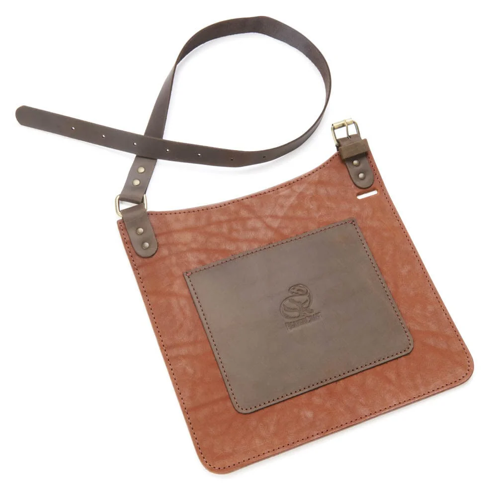 Adjustable Leather Carving Bib for Chest Protection - Image 1