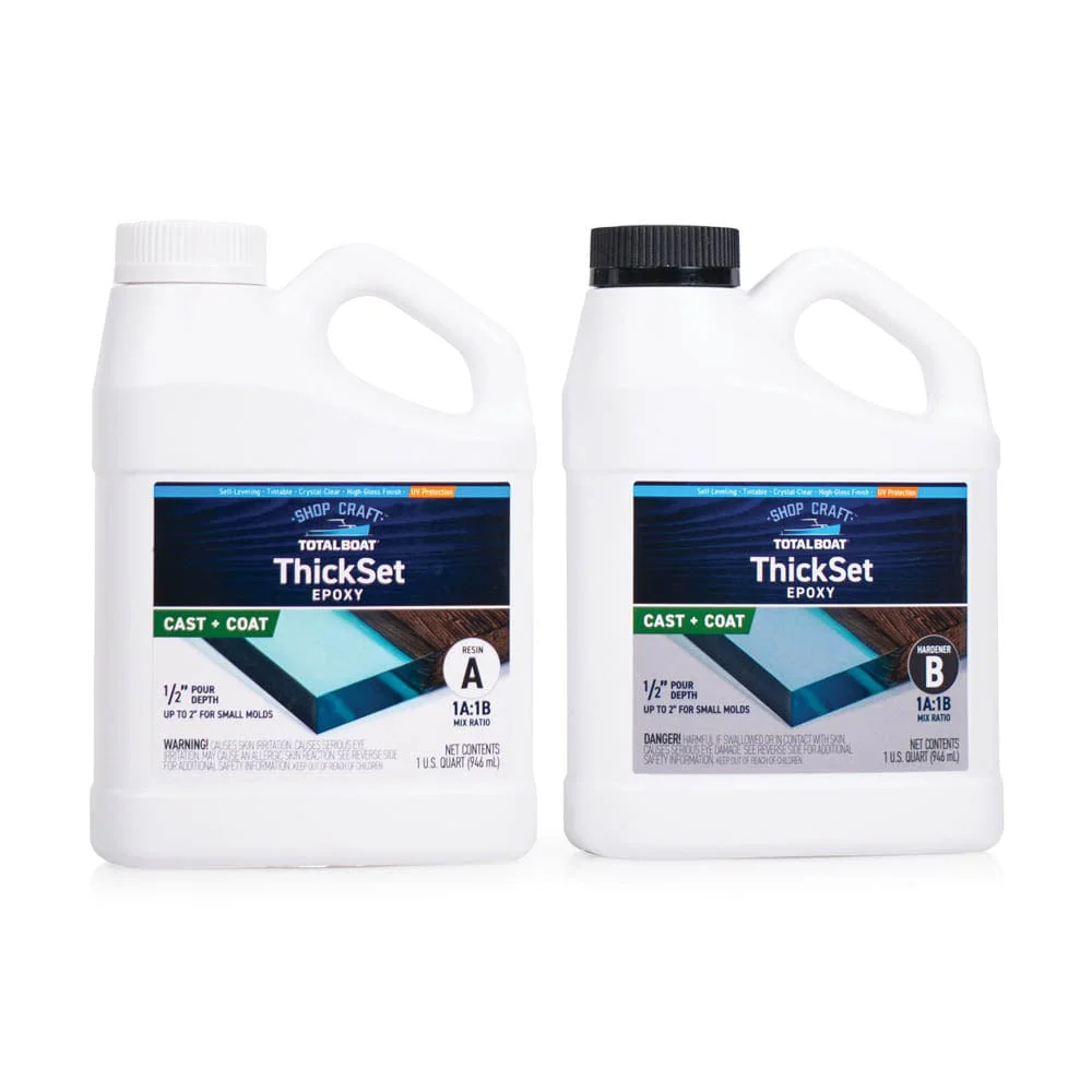 ThickSet Cast and Coat Epoxy Kit – 2-Quart