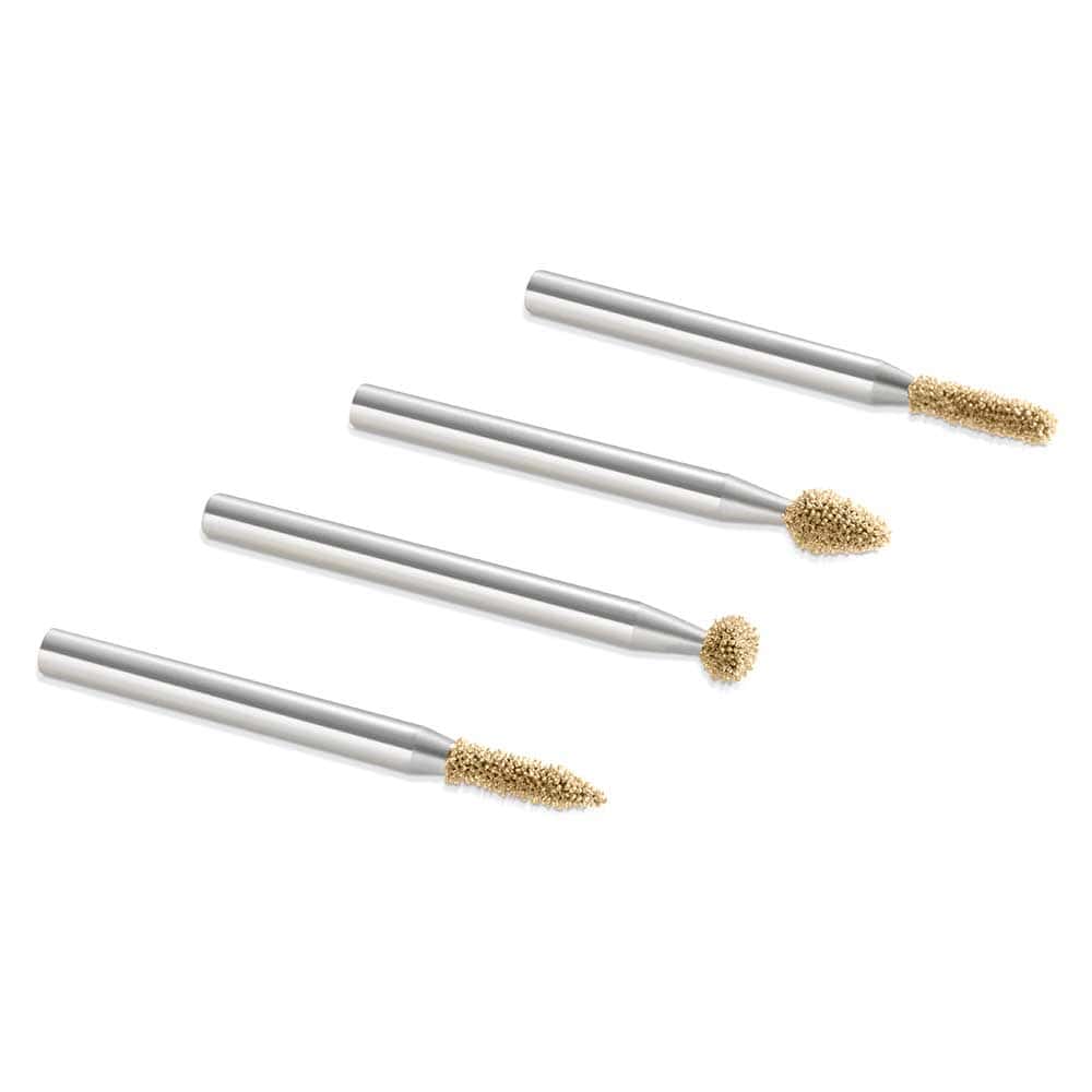 Detail Rotary Burr Kit – Fine Cut – 1/8″ Shaft – 4 Piece