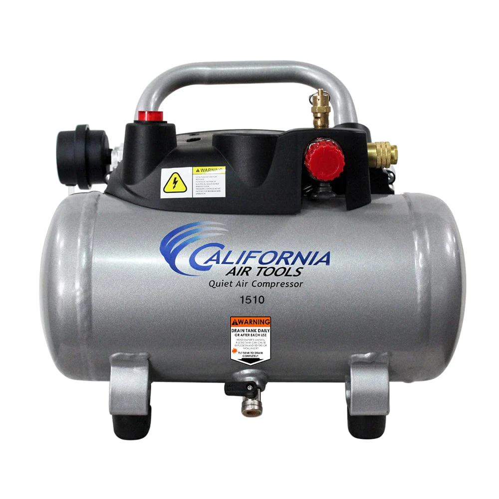 1.5 Gallon 1 HP Quiet Air Compressor - Image 1