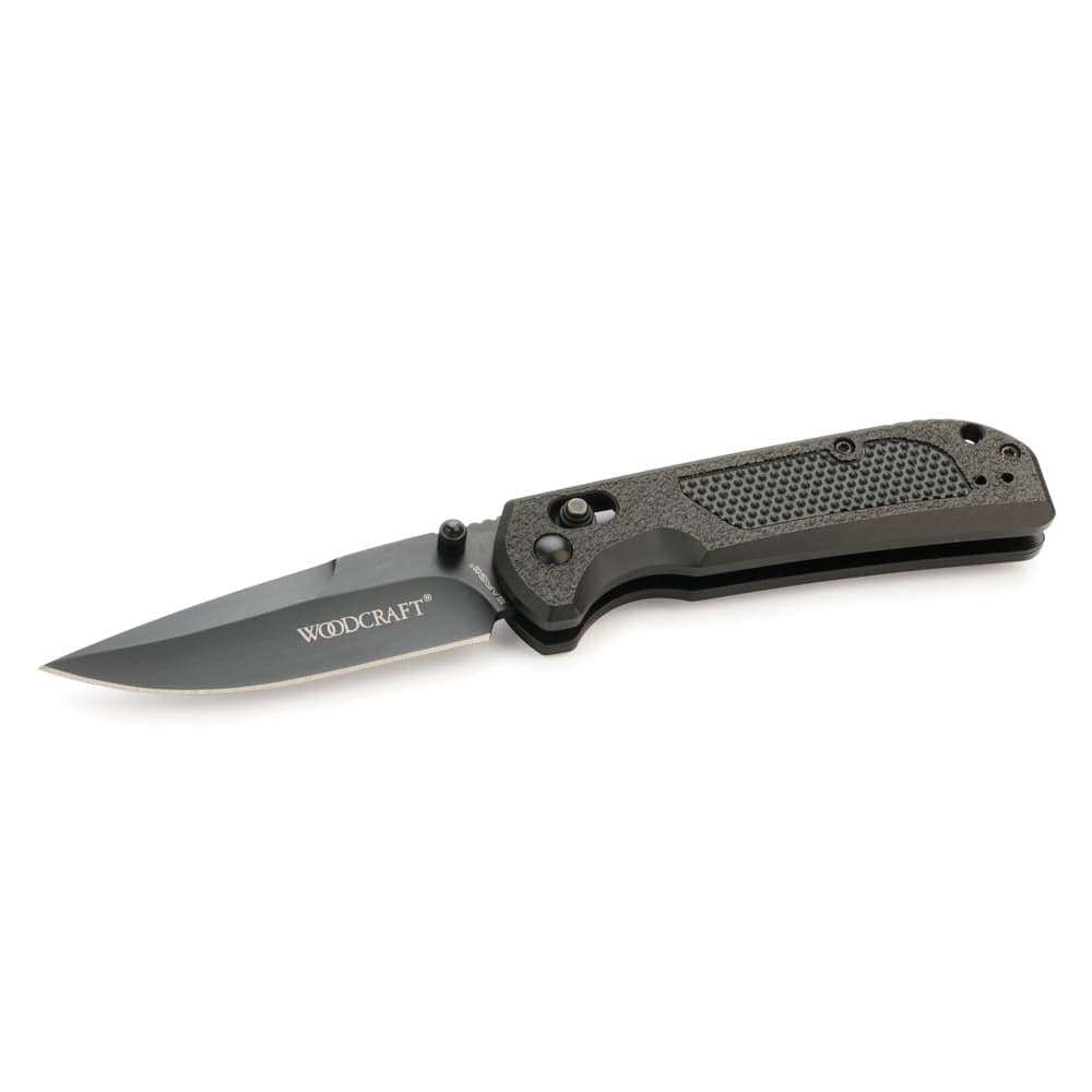 2025 Edition Woodcraft Drop Point Pocketknife – 3.15″ Blade