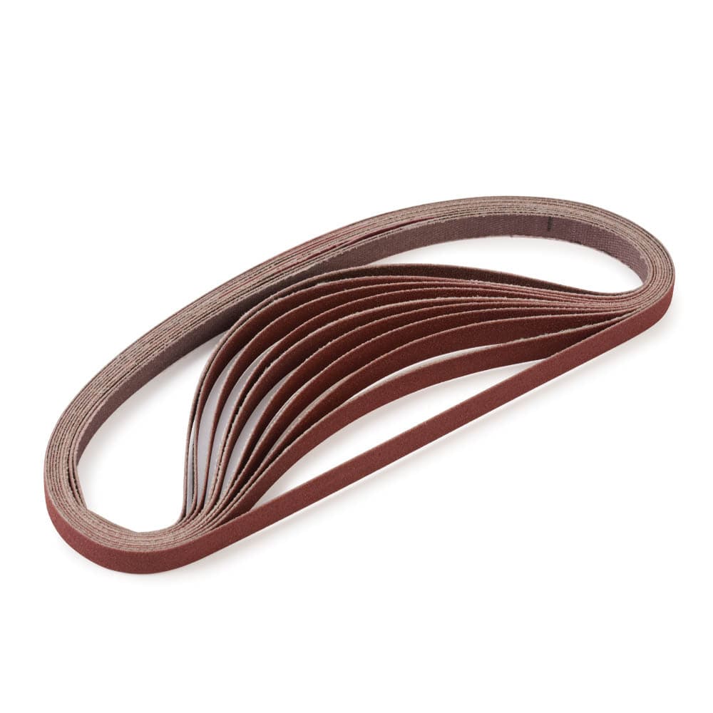 Sanding Detailer Replacement Belts – 180 Grit – 1/4″ – 10 Pack