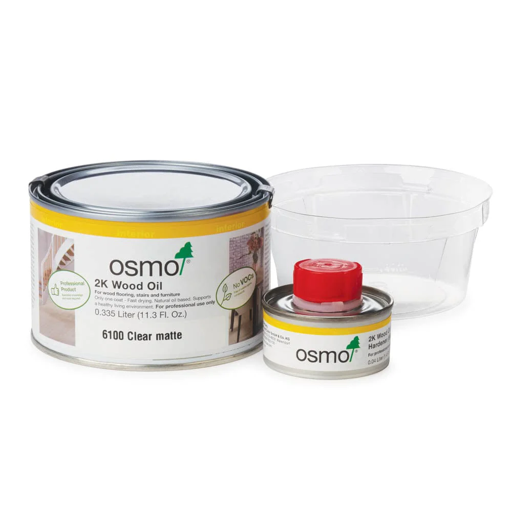 2K Wood Oil – 6100 Clear – Matte – .375L