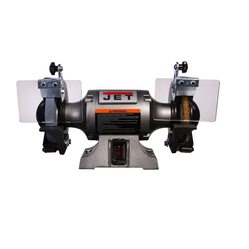 JBG-6W 6" Shop Bench Grinder with Wire Wheel - Image 1