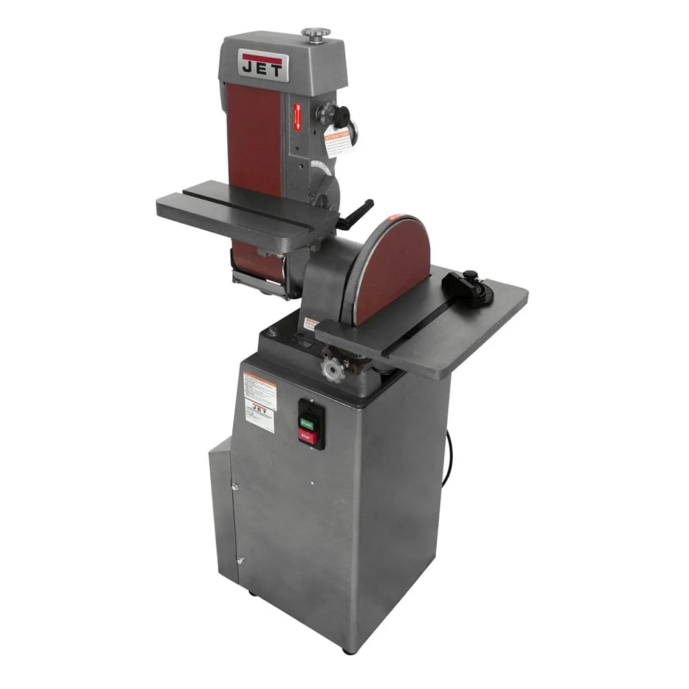 J-4200A 6” X 48” Industrial Combination Belt and Disc Finishing Machine – 115V – 1 Ph
