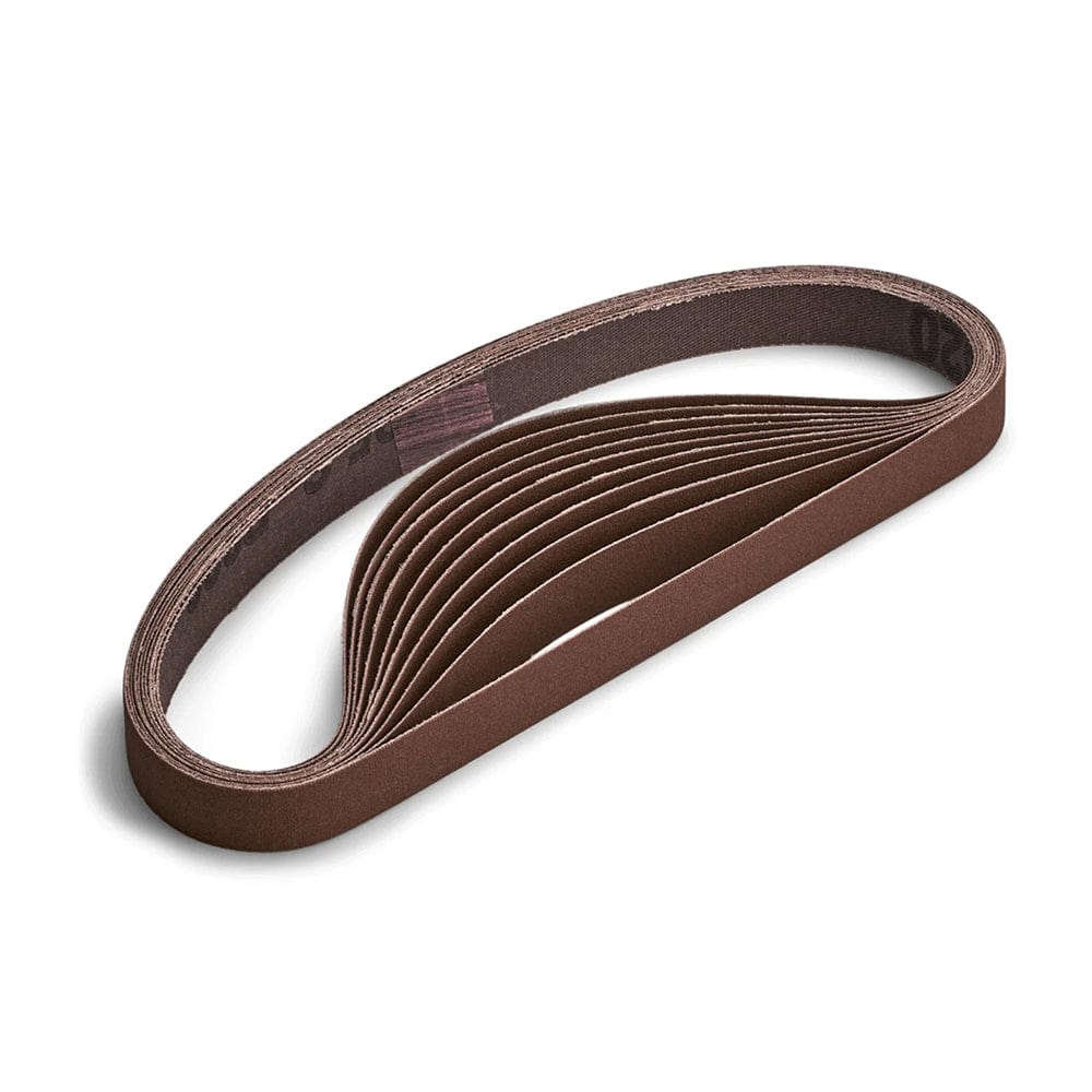 Sanding Detailer Replacement Belts – 320 Grit – 1/2″ – 10 Pack