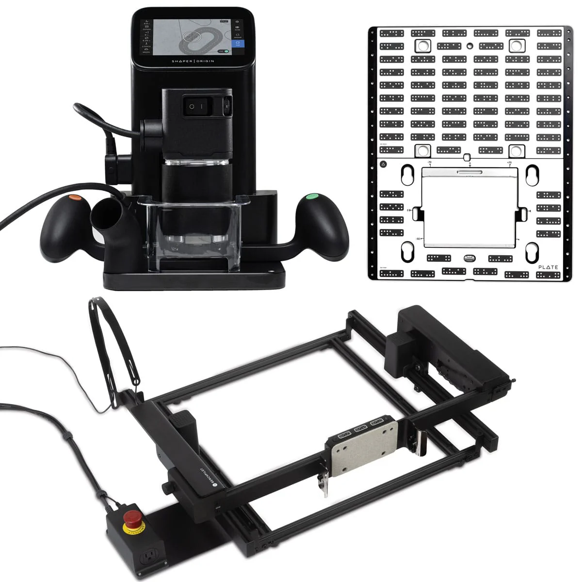 Origin Handheld CNC Router with Shaper Plate and BenchPilot Package - Image 1