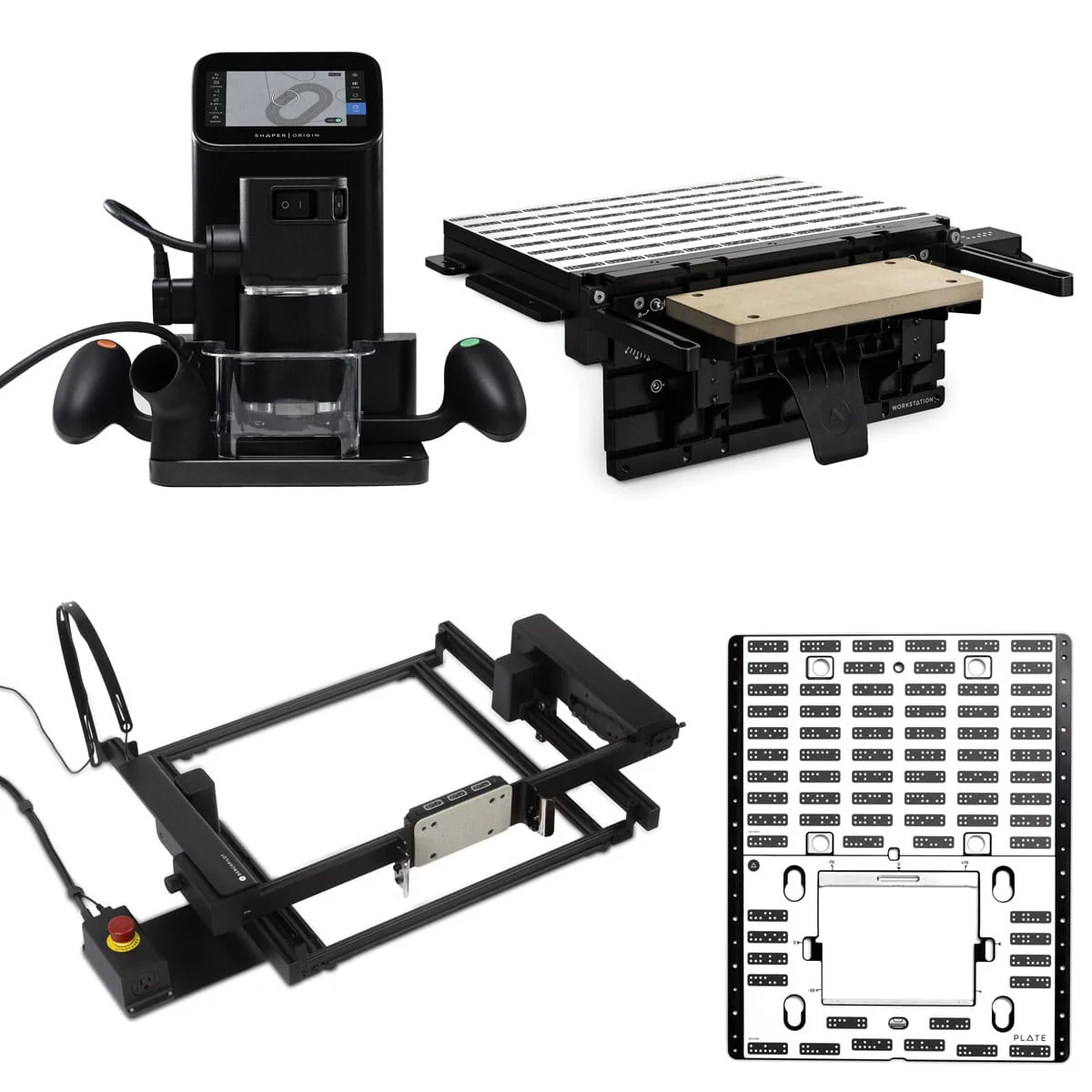 Origin Handheld CNC Router with Shaper Workstation, Plate and BenchPilot Package - Image 1