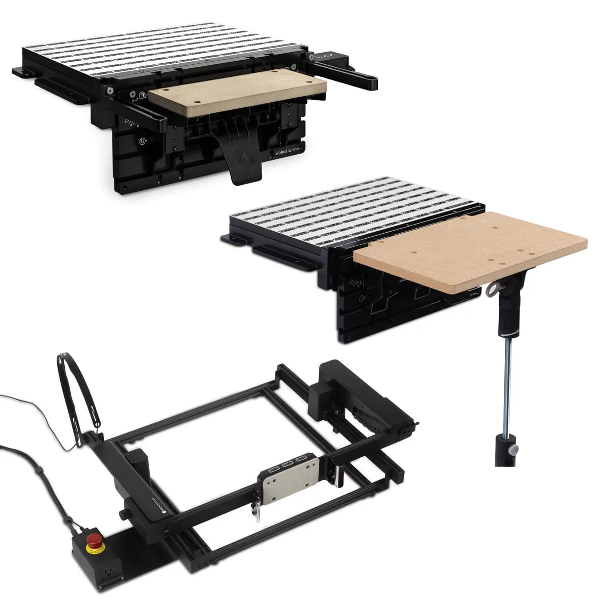 BenchPilot, Workstation and Shelf Upgrade Package for Origin Handheld CNC Router - Image 1