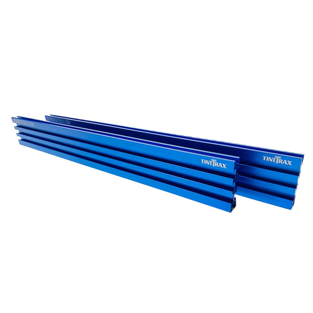 24" Universal Aluminum Woodworking Multi-Track- Blue- 2 Piece - Image 1