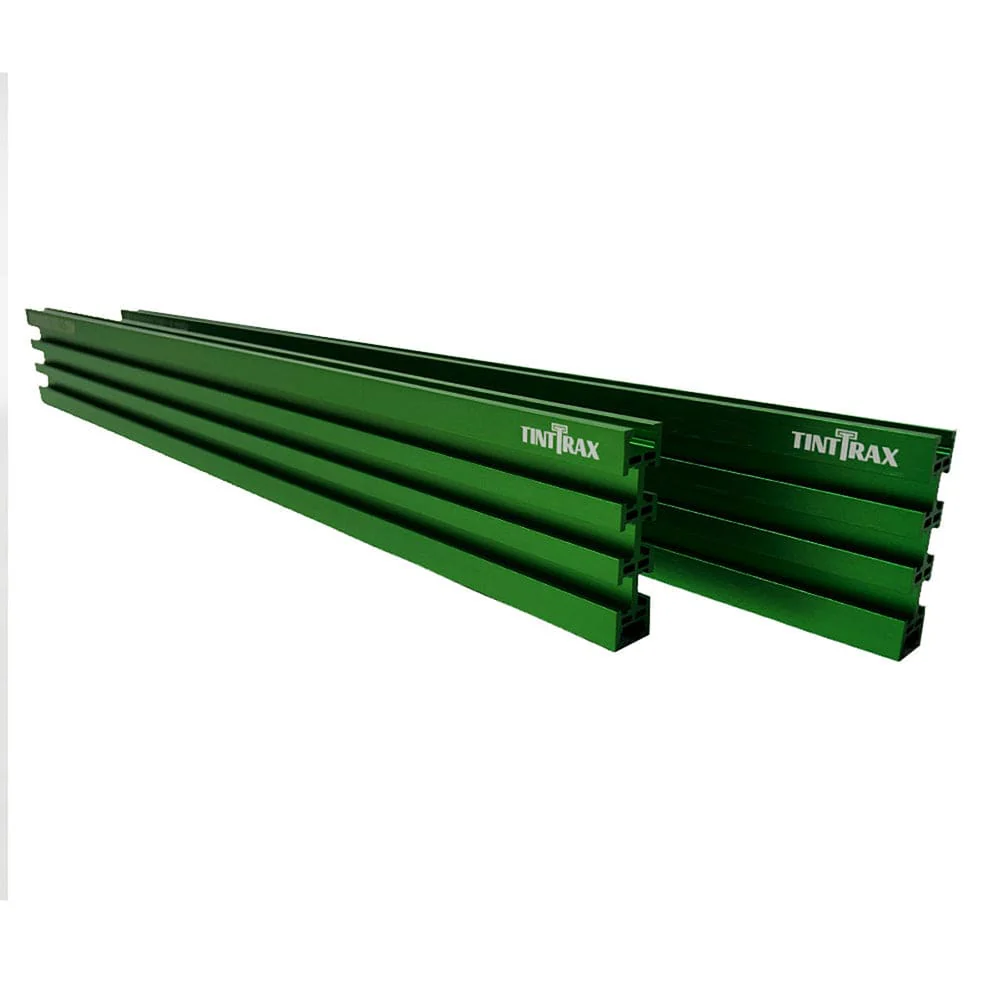 24″ Universal Aluminum Woodworking Multi-Track- Dark Green- 2 Piece