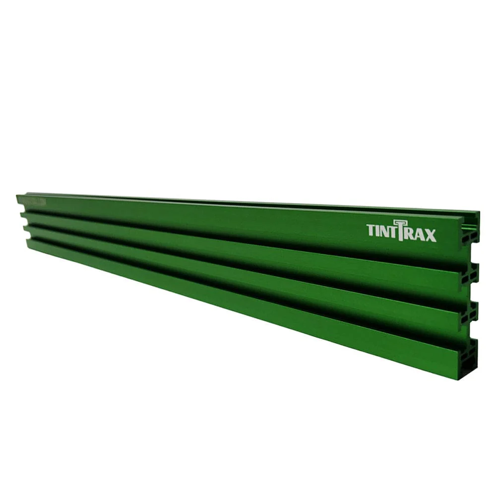 48" Universal Aluminum Woodworking Multi-Track- Dark Green- 1 Piece - Image 1