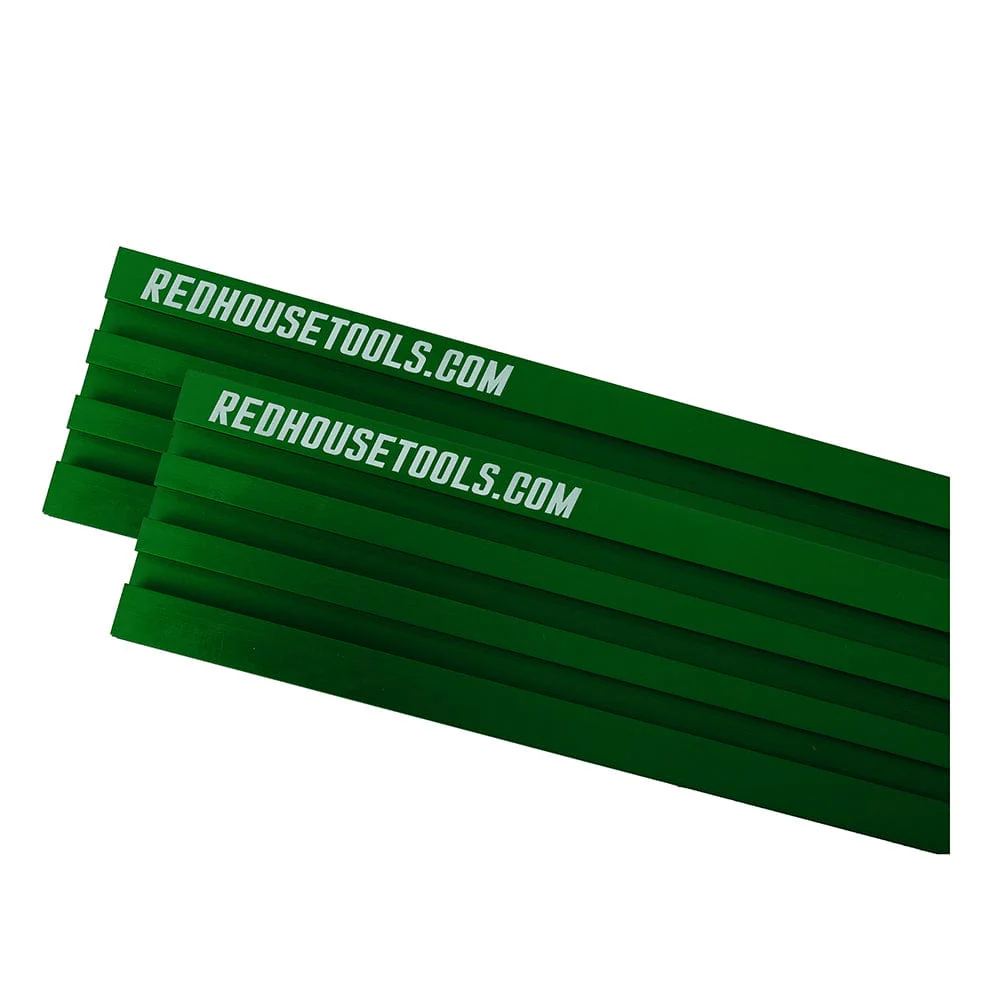 48" Universal Aluminum Woodworking Multi-Track- Dark Green- 2 Piece - Image 1