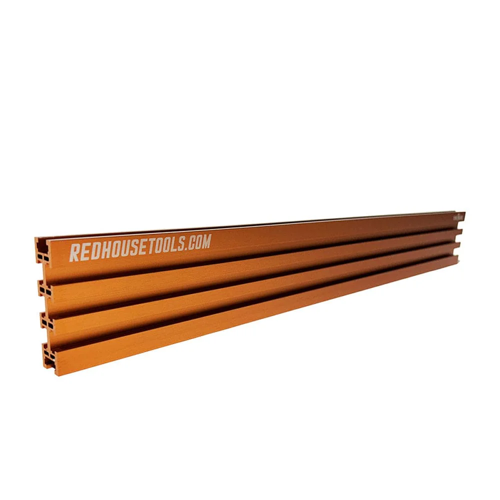 24″ Universal Aluminum Woodworking Multi-Track- Orange- 1 Piece