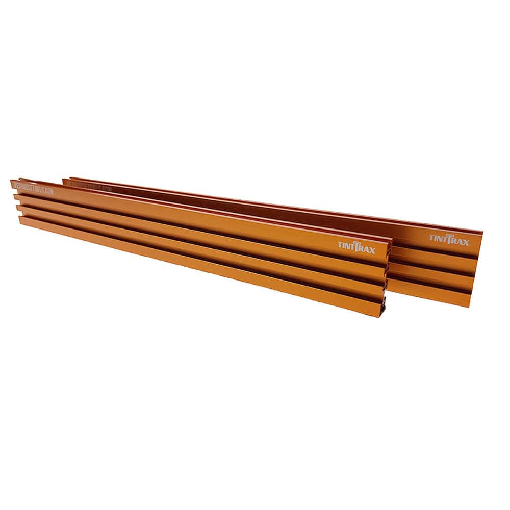 24″ Universal Aluminum Woodworking Multi-Track- Orange- 2 Piece