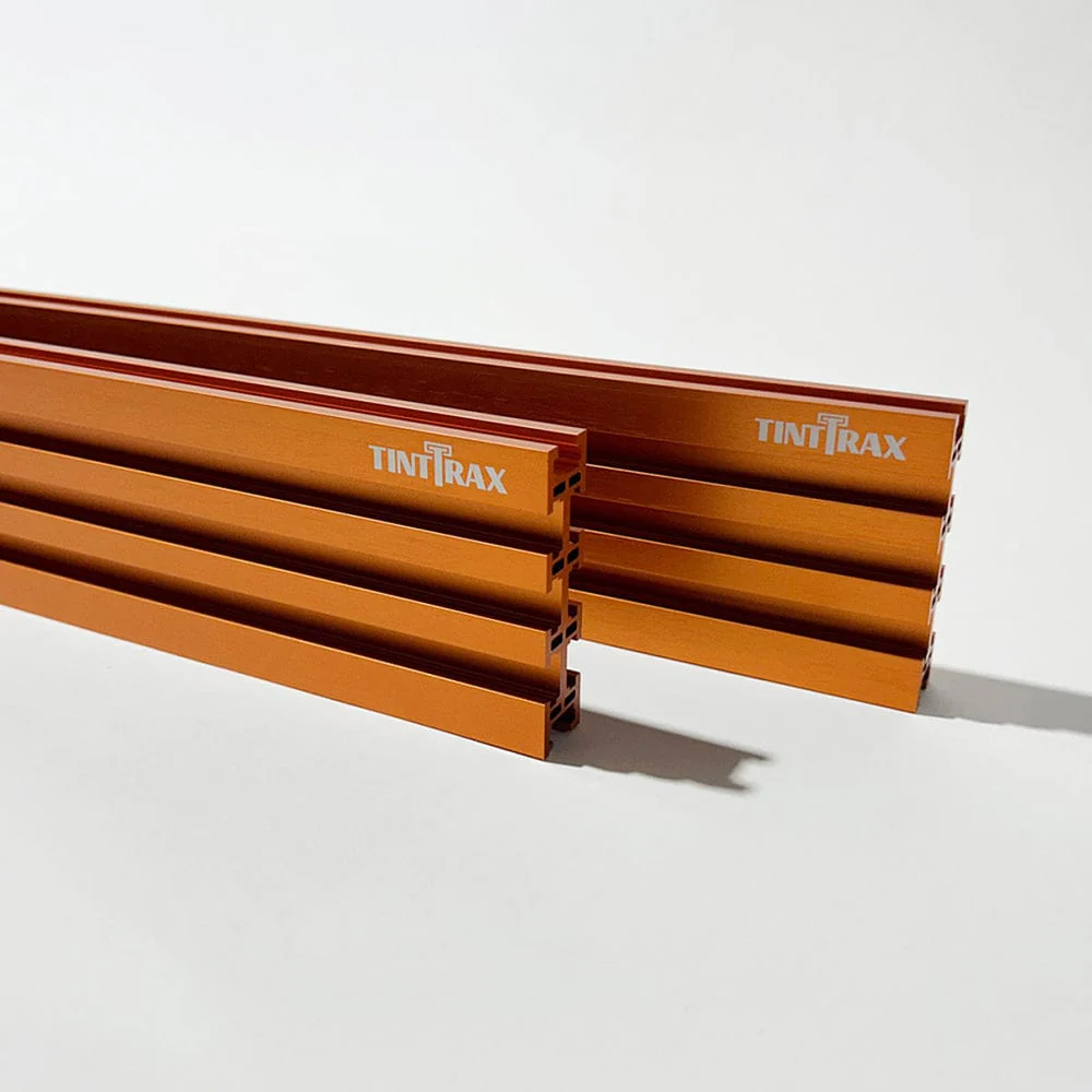 36″ Universal Aluminum Woodworking Multi-Track- Orange- 2 Piece