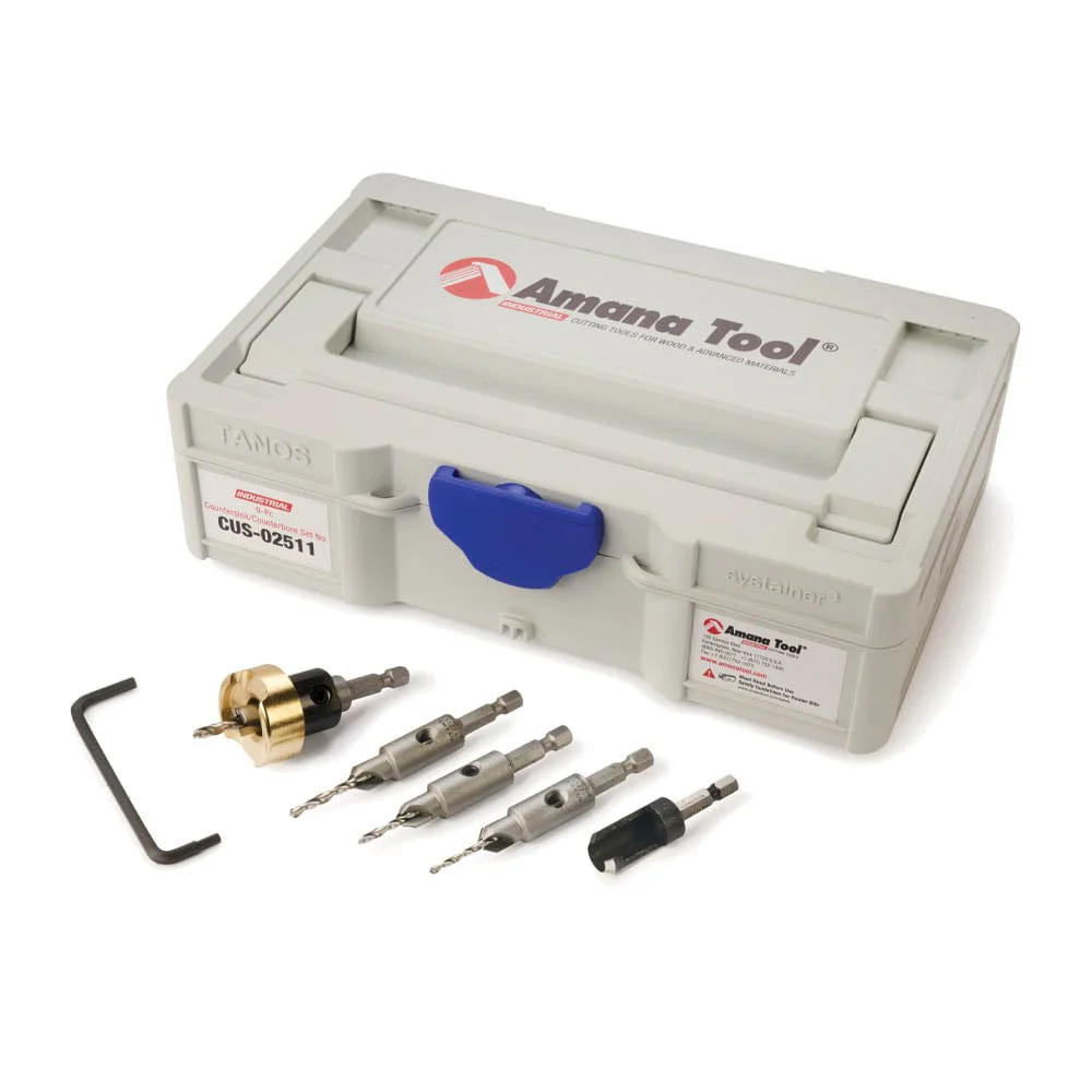 Countersink/Counterbore Set in Mini Systainer - 9 Piece - Image 2