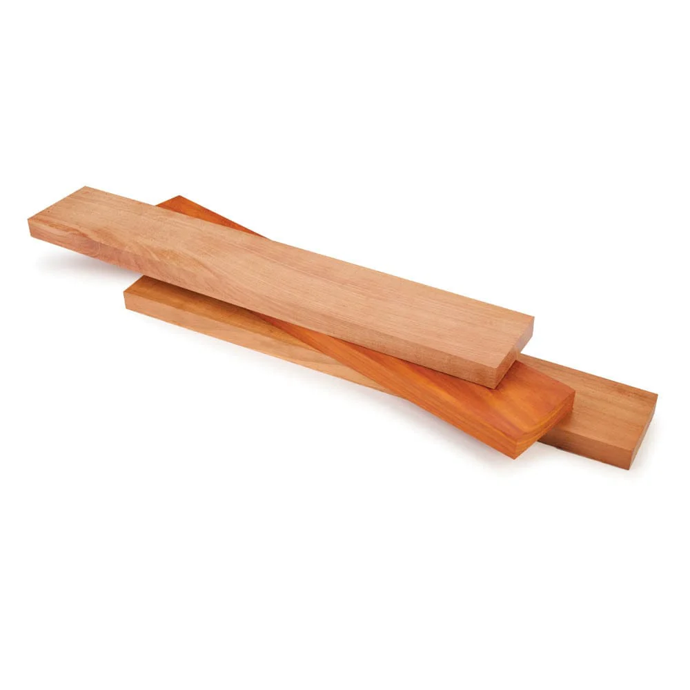 Patagonian Rosewood, Sirari Rosewood, African Padauk Thin Stock Assortment - 3/4" x 3" x 18" - 3 Piece - Image 2