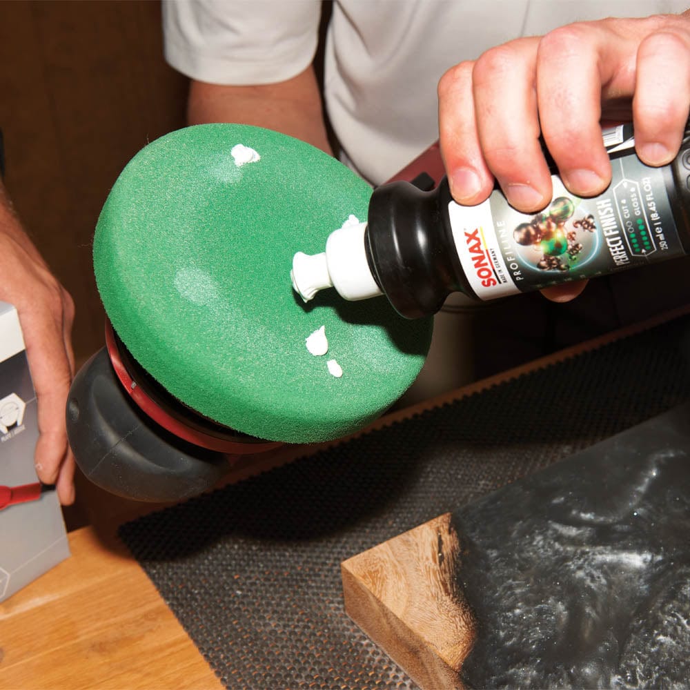 SONAX Polishing Pad - Green - Medium - 160 mm - Image 3