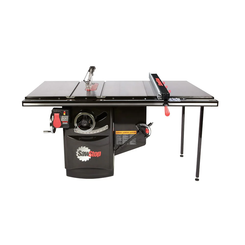 Industrial Cabinet Saw with 36″ Industrial T-Glide Advance Fence System – 3 HP – 1PH – 230V