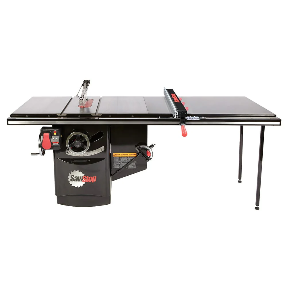 Industrial Cabinet Saw with 52″ Industrial T-Glide Advance Fence System – 5 HP – 3PH – 230V
