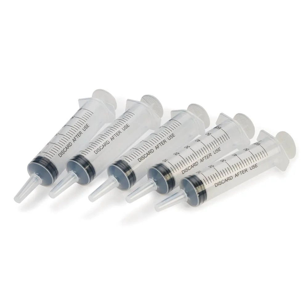 Dispensing/Mixing Syringes – 60 ml – 5 Pack