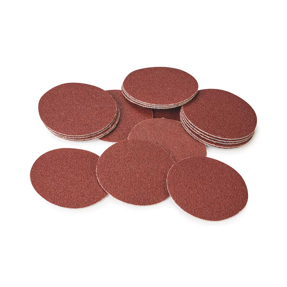 2″ Hook and Loop Sanding Discs – 120 Grit – 20 Pack