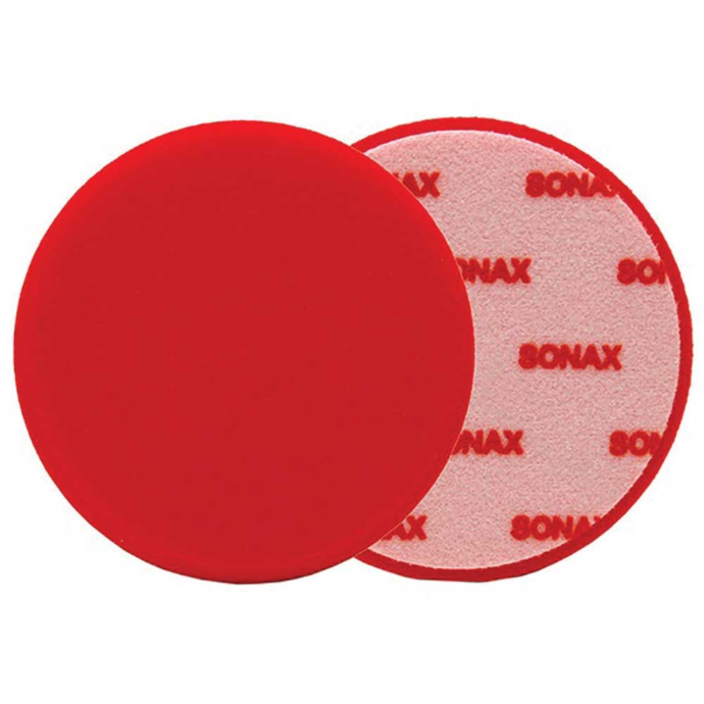 SONAX Polishing Pad – Red – Heavy – 160 mm