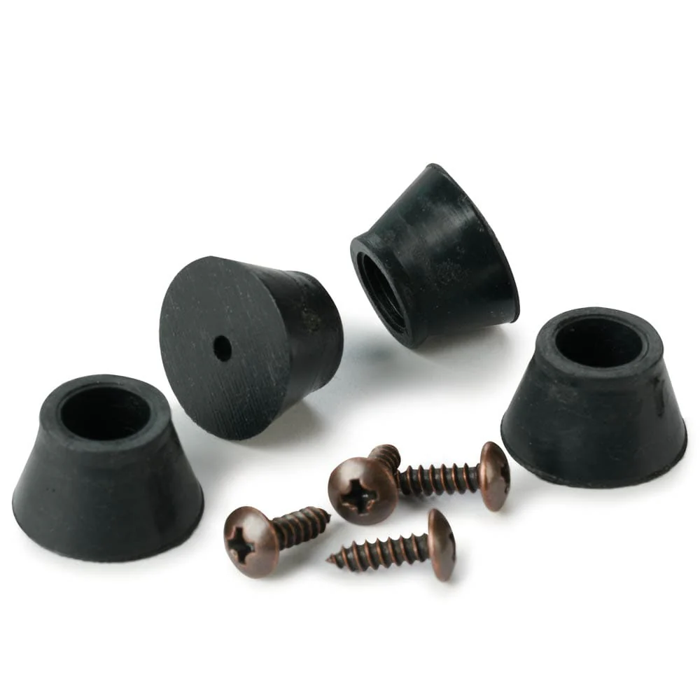 Rubber Feet with Screws – 17 mm x 10 mm – 4 Piece