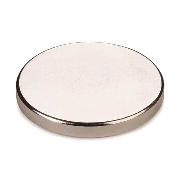 Rare-Earth Magnets – 1″ Diameter x 1/8″ Thick – 6 Piece Set