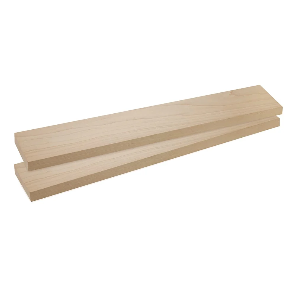 Hard Maple -3/4″ x 3″ x 18″ – 2 Piece