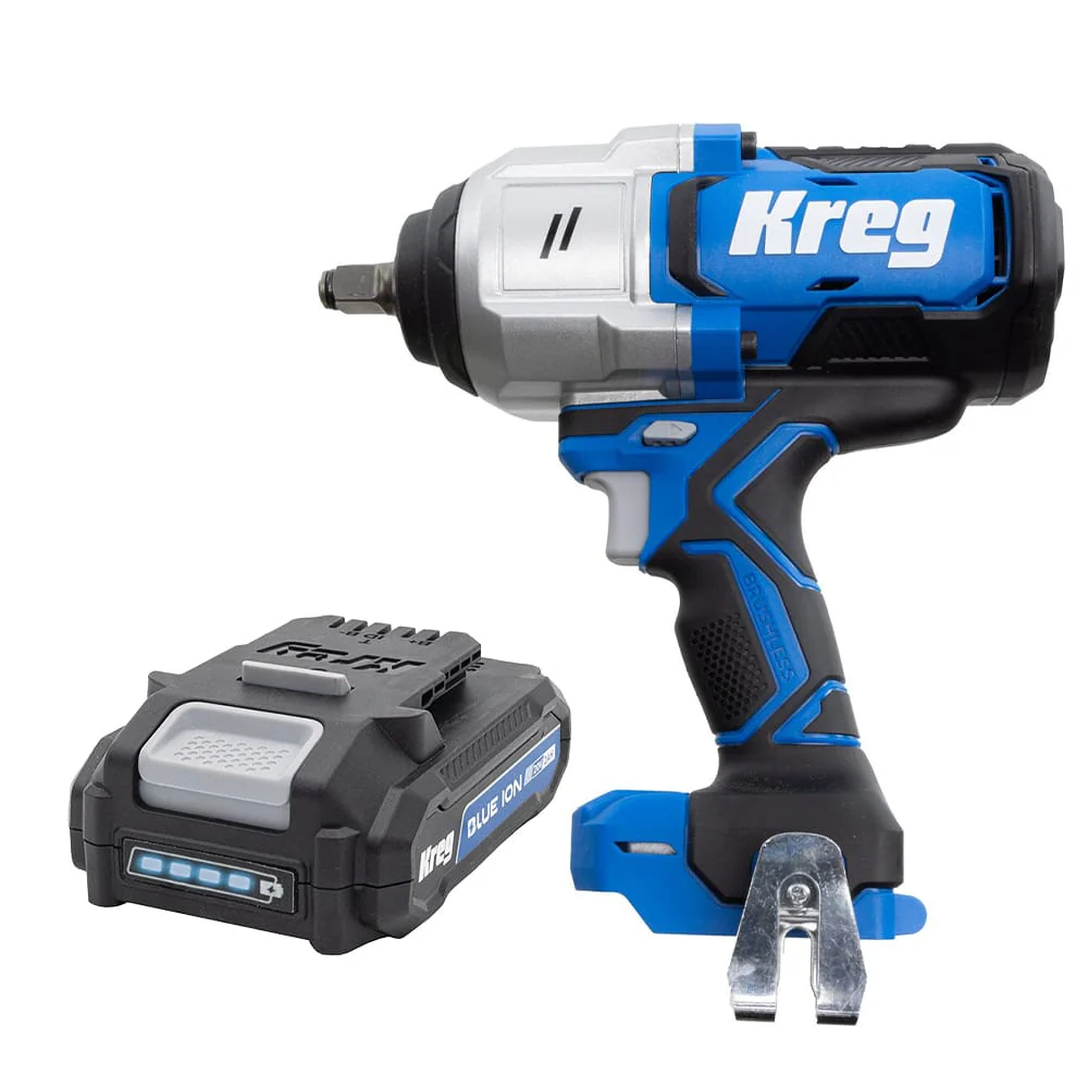 Ionic Drive™ High Torque 1/2″ Impact Wrench – 20V with 2AH Battery