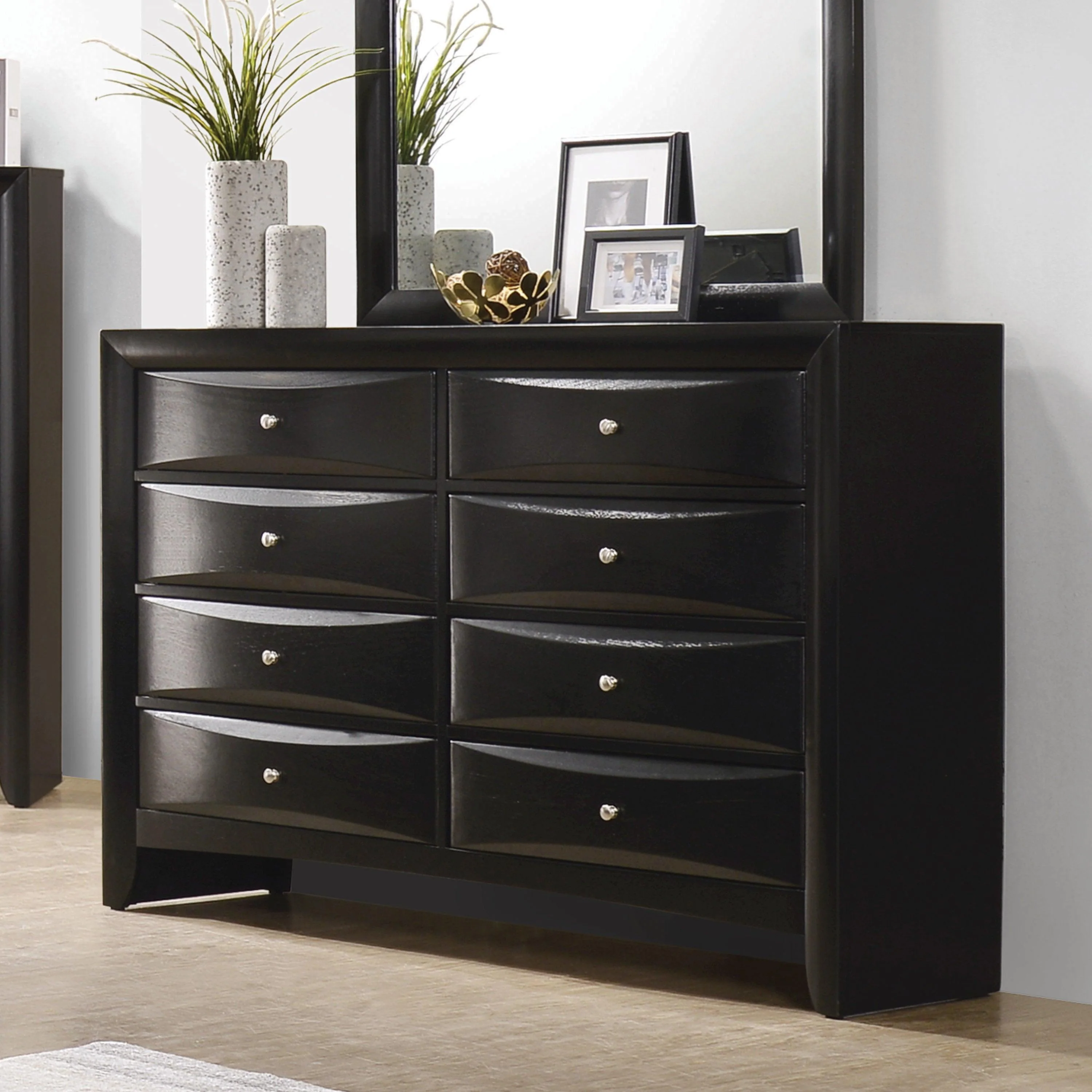 Briana King Platform Storage Bed Black - Image 3