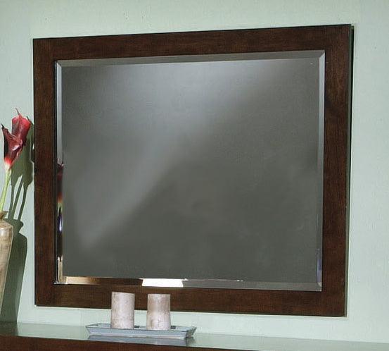 Jessica Rectangular Wall Mirror Cappuccino - Image 2