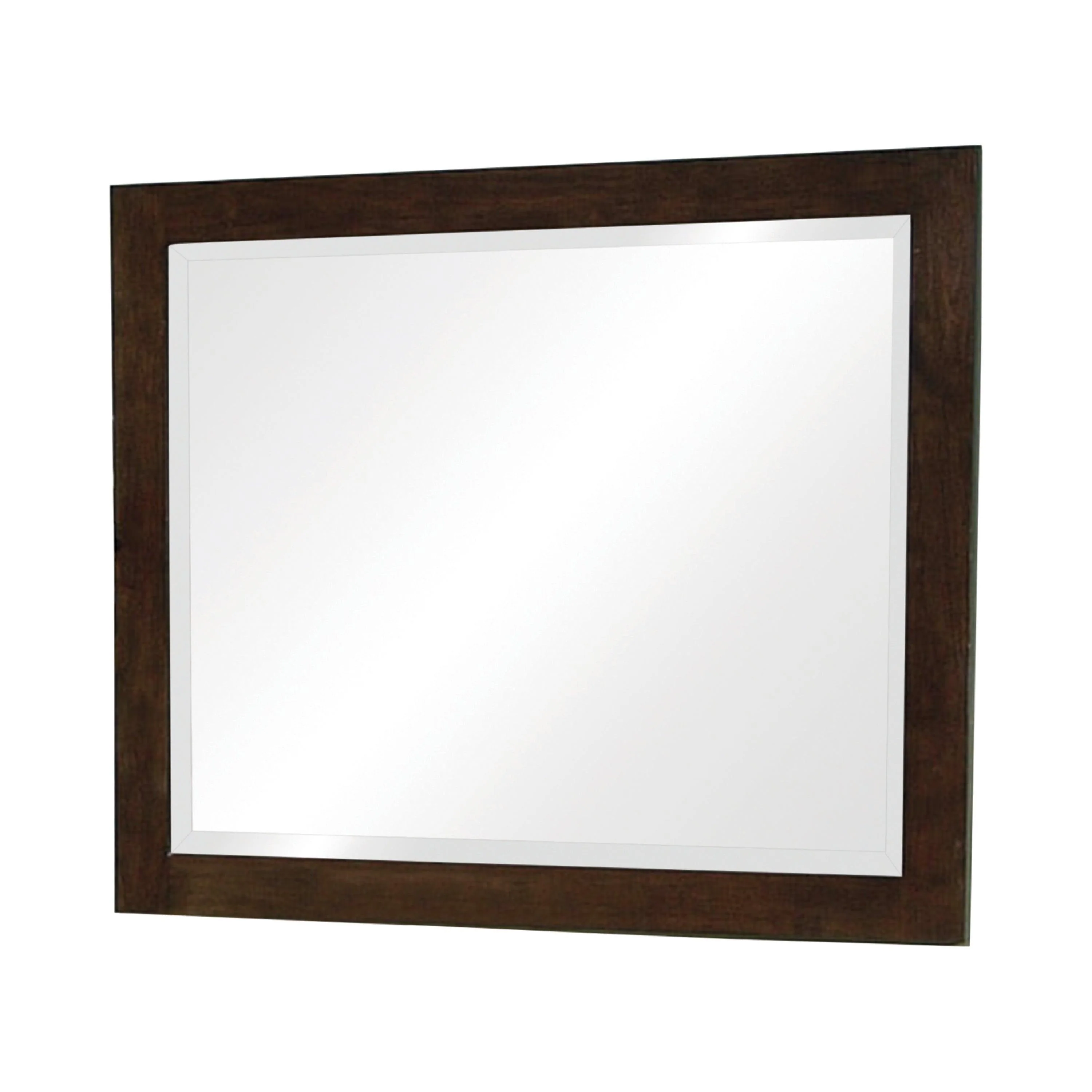 Jessica Rectangular Wall Mirror Cappuccino - Image 3