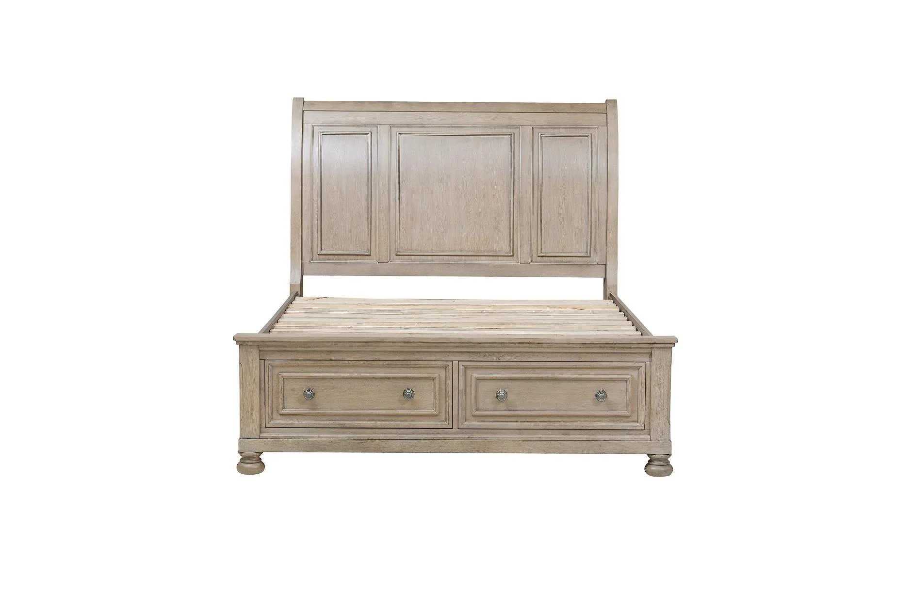 Bethel Gray Storage Sleigh Bedroom Set - Image 2
