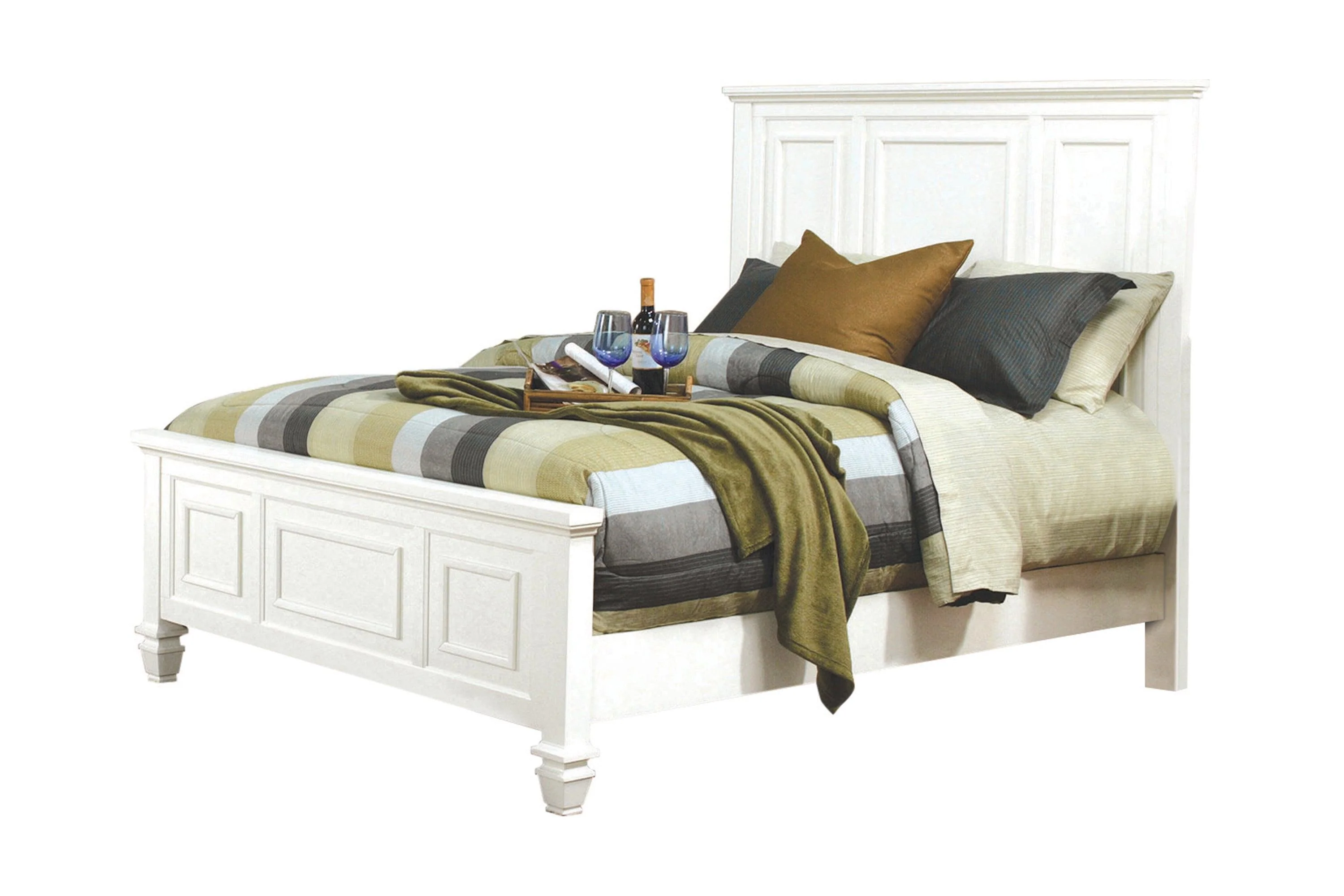 Sandy Beach 11 Drawer Rectangular Dresser White - Image 3