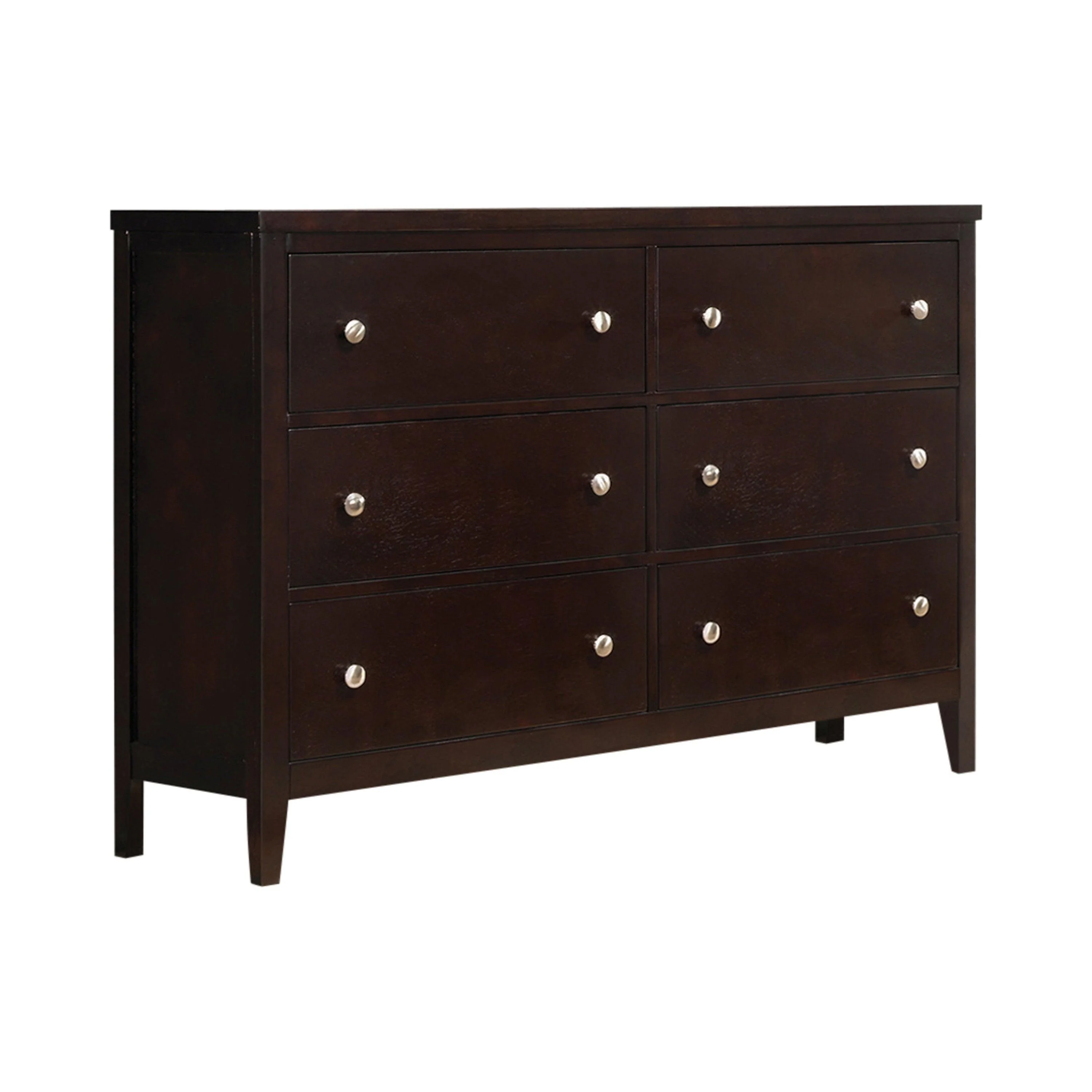 Carlton King Upholstered Bed Cappuccino Black - Image 3