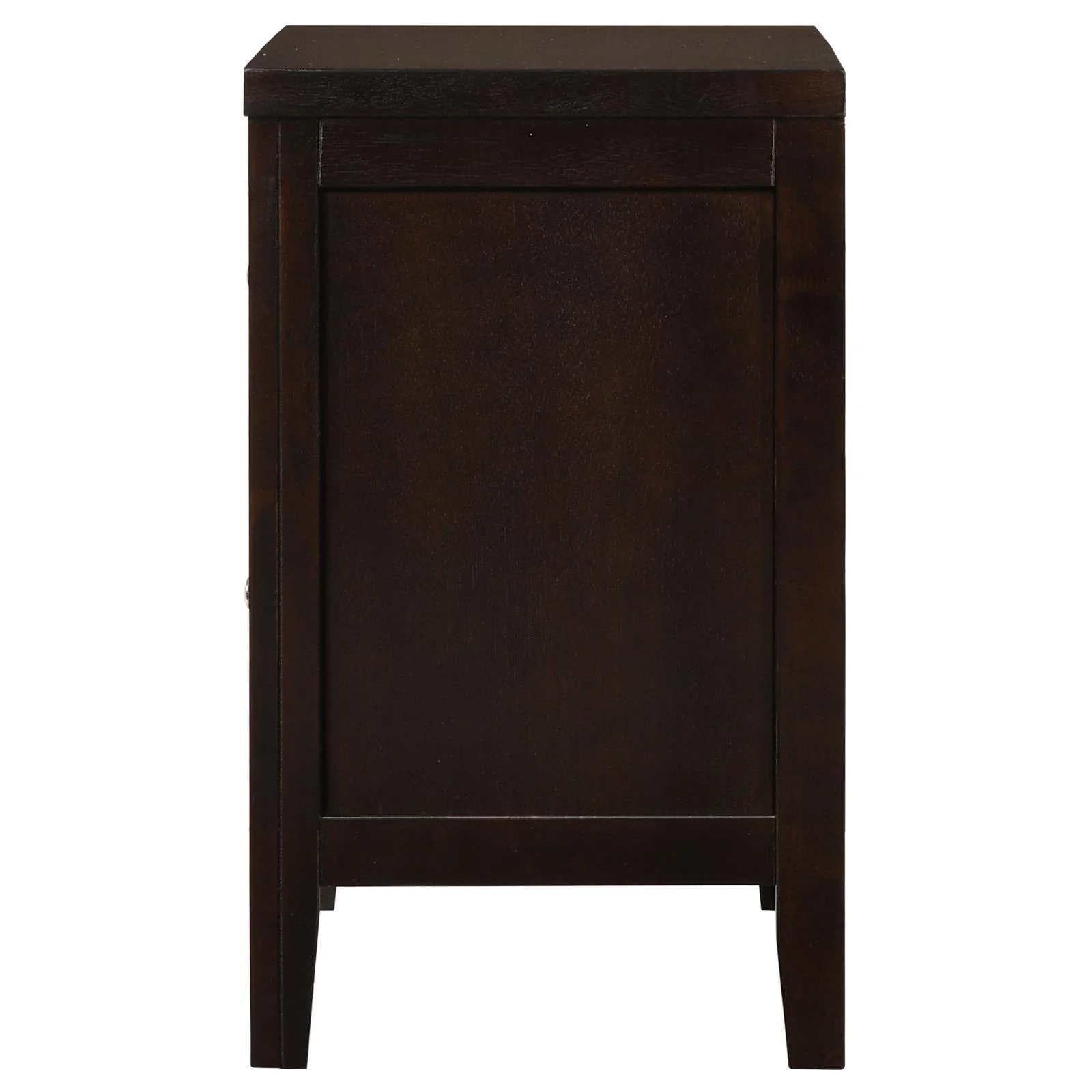Carlton 2 Drawer Rectangular Nightstand Cappuccino - Image 3