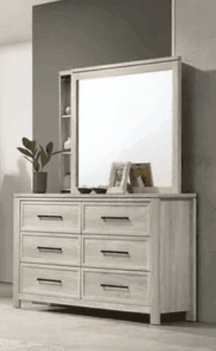 Mariana Whitewash Dresser - Image 1