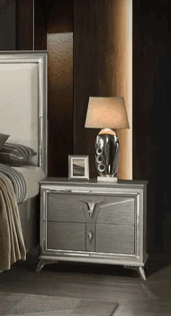 Zaya Champagne Nightstand - Image 1