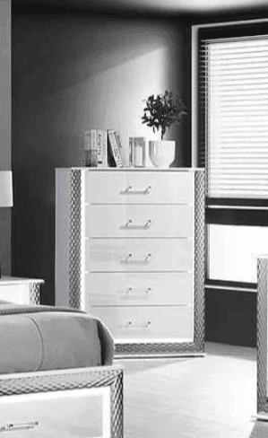 Dina White LED Chest - Image 1