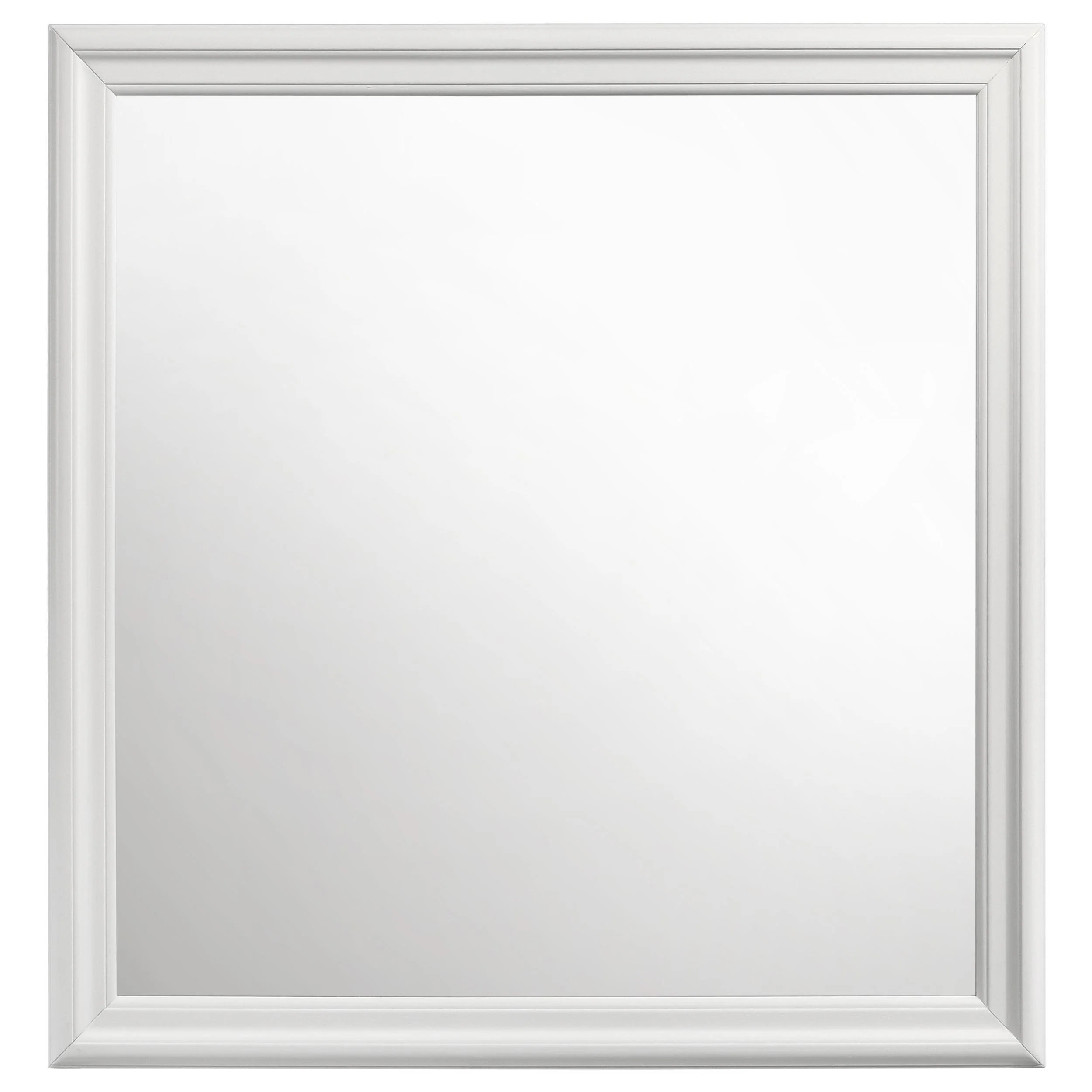 LOUIS PHILIPPE Louis Philippe Dresser Mirror White 202444 - Image 3