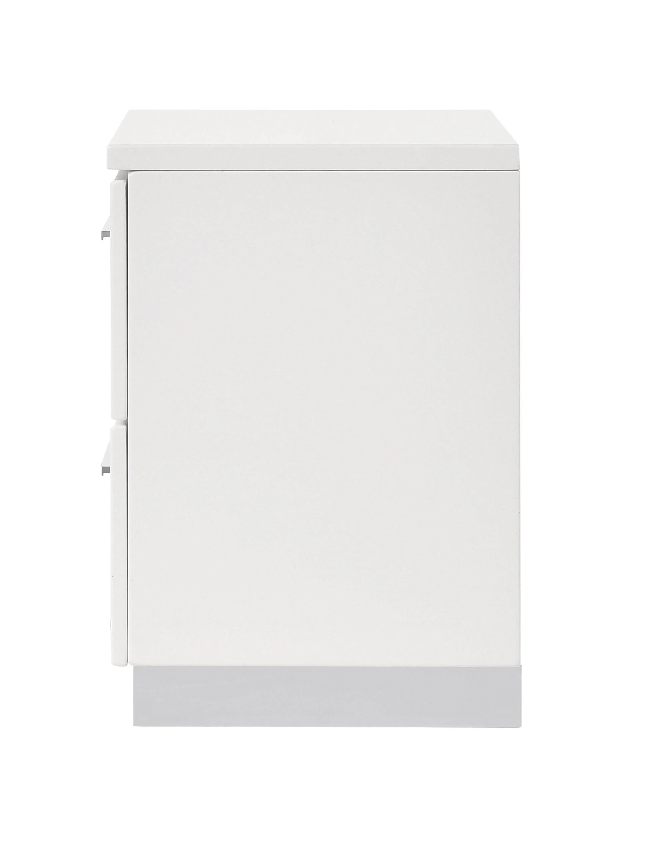 Felicity 2 Drawer Nightstand Glossy White - Image 3