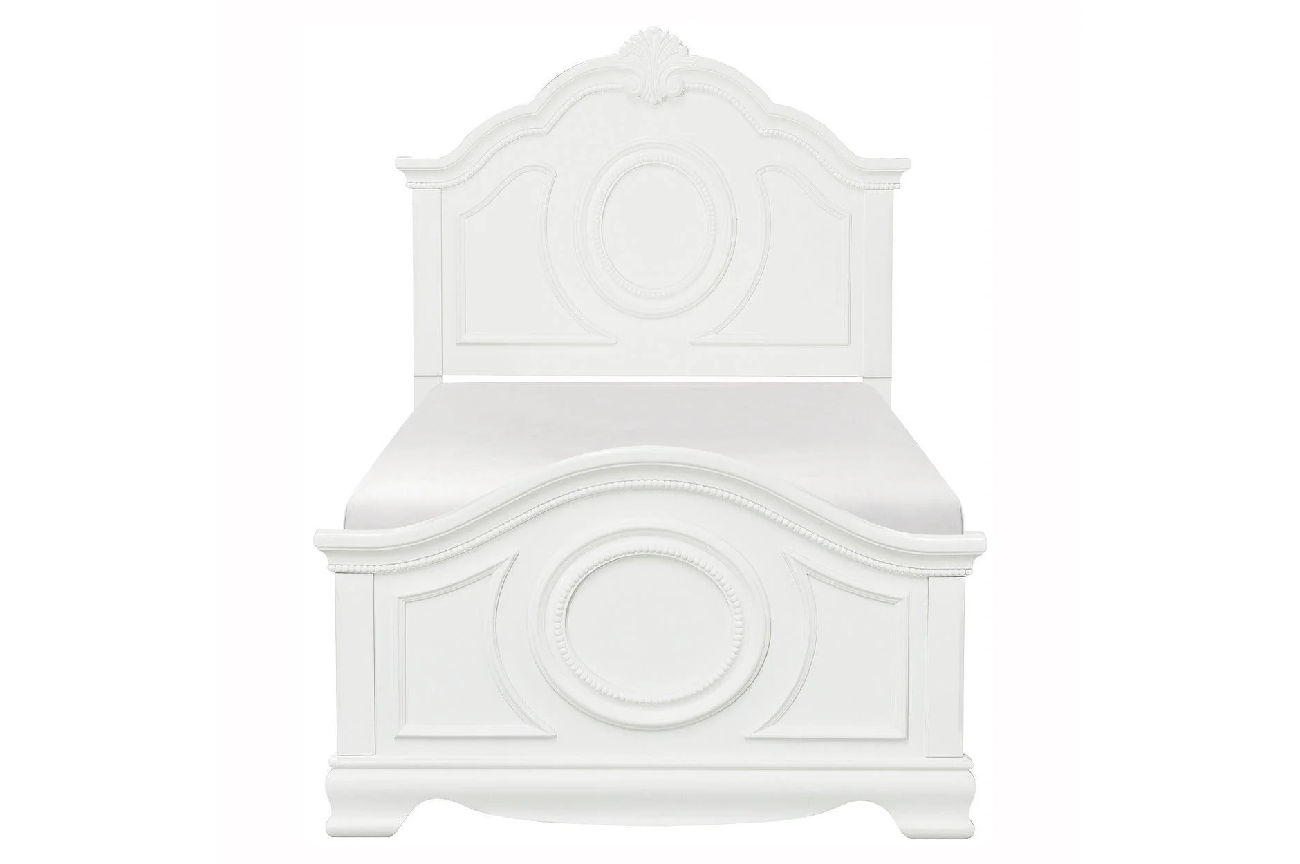 Lucida White Panel Bedroom Set - Image 2