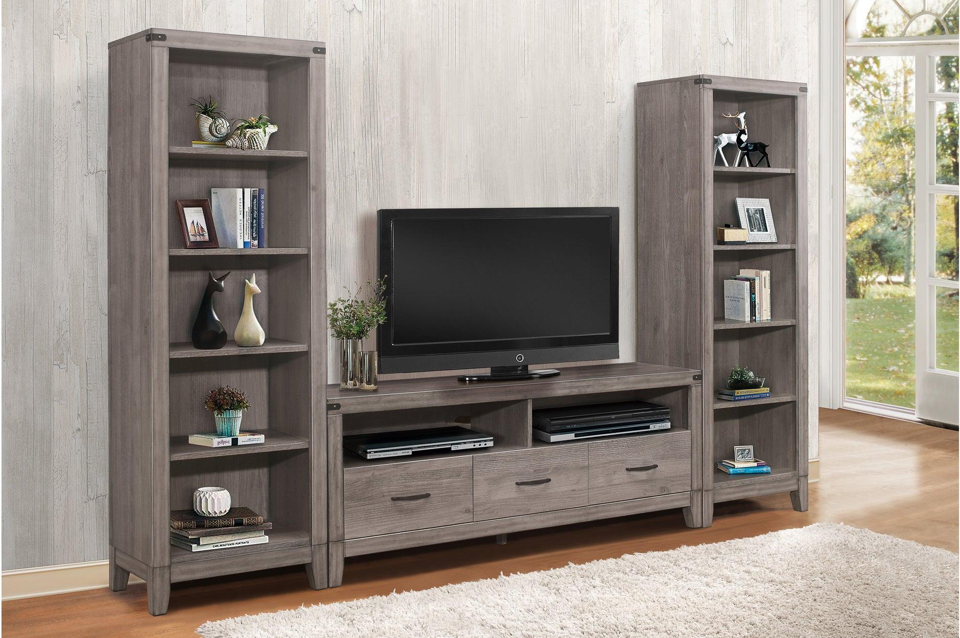 Woodrow Darked Storage Tv Console